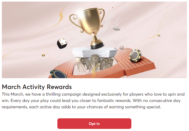 Promo March Rewards